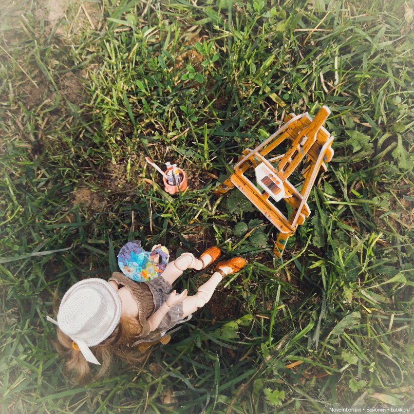 А поехали на дачу — Домашние фото авторских кукол: личные коллекции (фото 3)