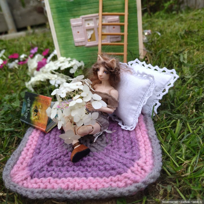 А поехали на дачу — Домашние фото авторских кукол: личные коллекции