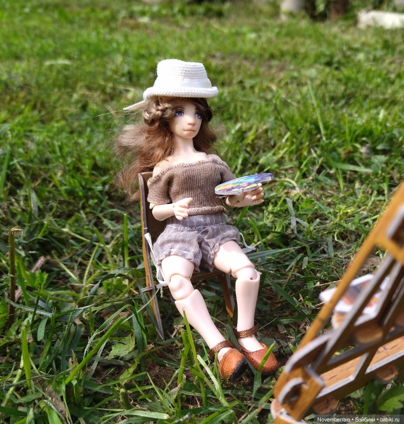 А поехали на дачу — Домашние фото авторских кукол: личные коллекции (фото 4)