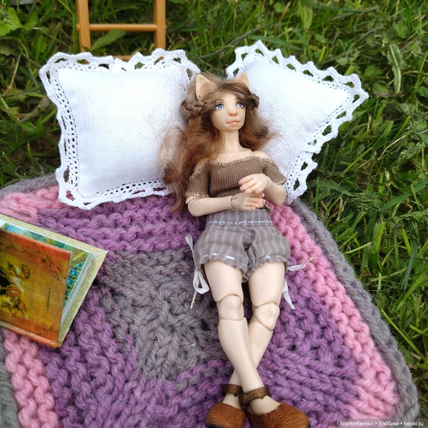 А поехали на дачу — Домашние фото авторских кукол: личные коллекции