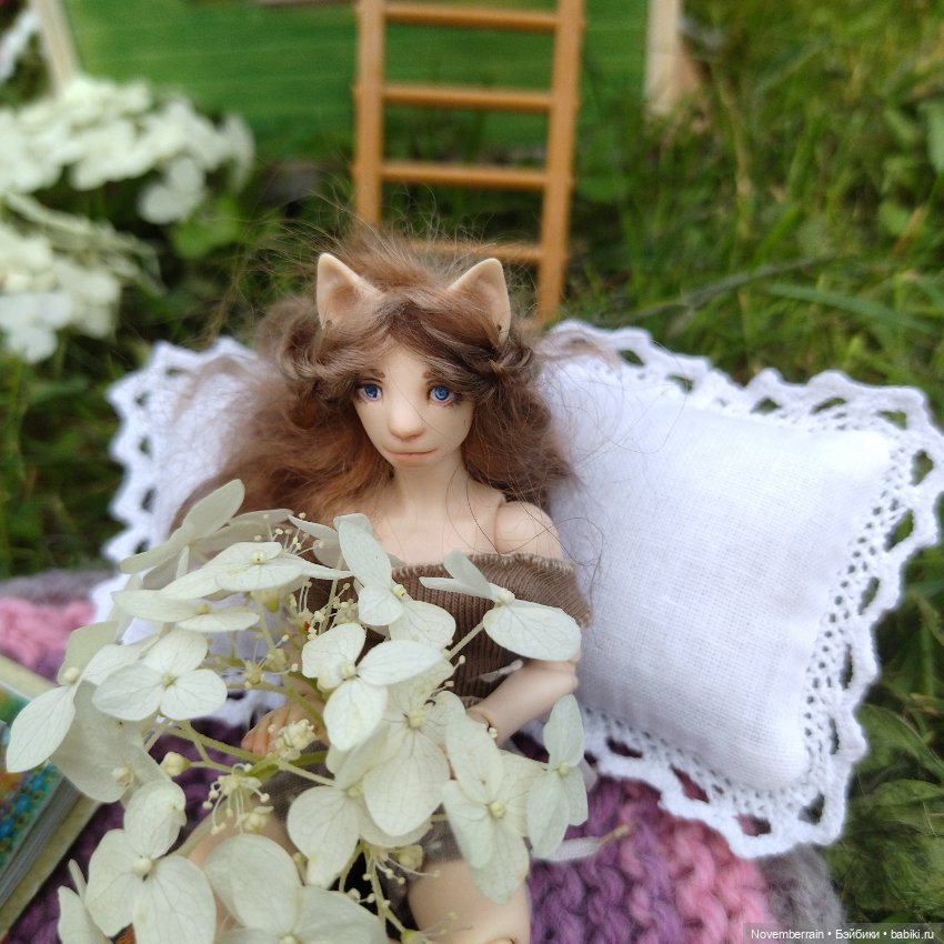 А поехали на дачу — Домашние фото авторских кукол: личные коллекции