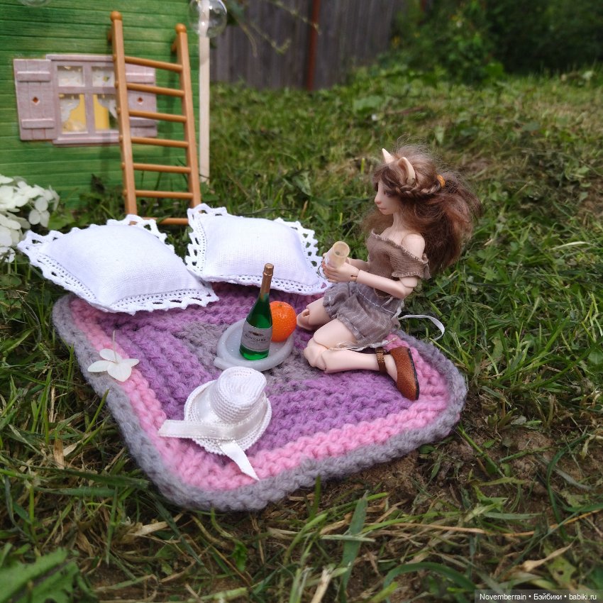 А поехали на дачу — Домашние фото авторских кукол: личные коллекции (фото 8)