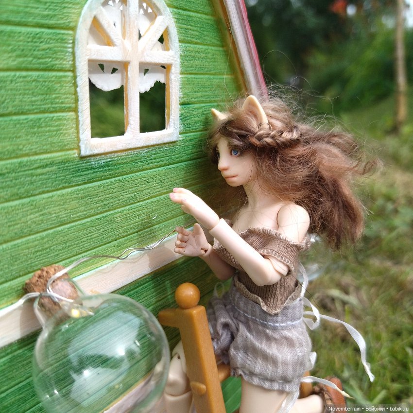 А поехали на дачу — Домашние фото авторских кукол: личные коллекции