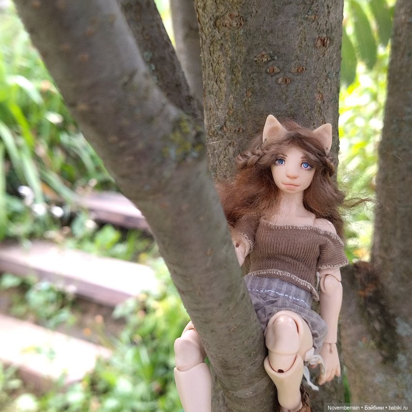 А поехали на дачу — Домашние фото авторских кукол: личные коллекции