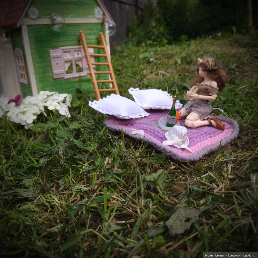 А поехали на дачу — Домашние фото авторских кукол: личные коллекции