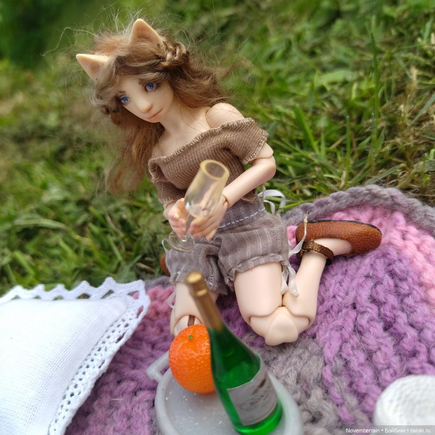 А поехали на дачу — Домашние фото авторских кукол: личные коллекции (фото 10)