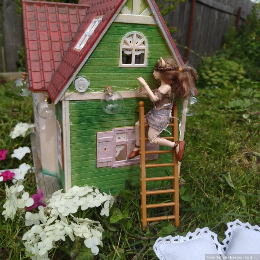 А поехали на дачу — Домашние фото авторских кукол: личные коллекции