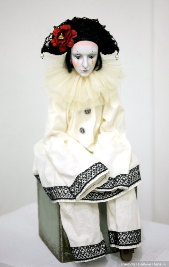 «Пьеро» на выставке "Куклы с характером. Четвертая высота"