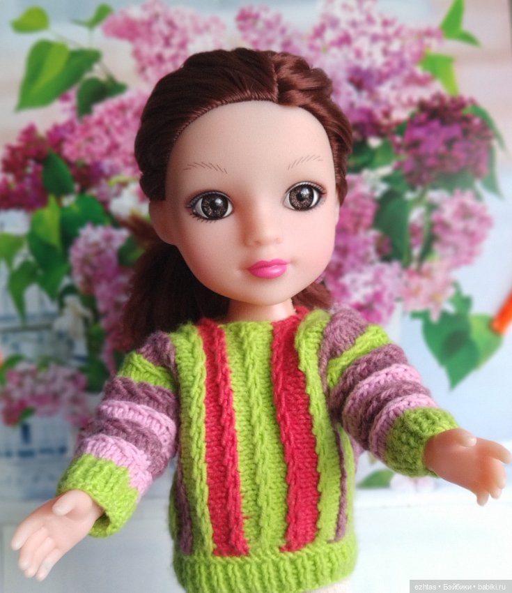 Свитер поперечного вязания (фото 2)