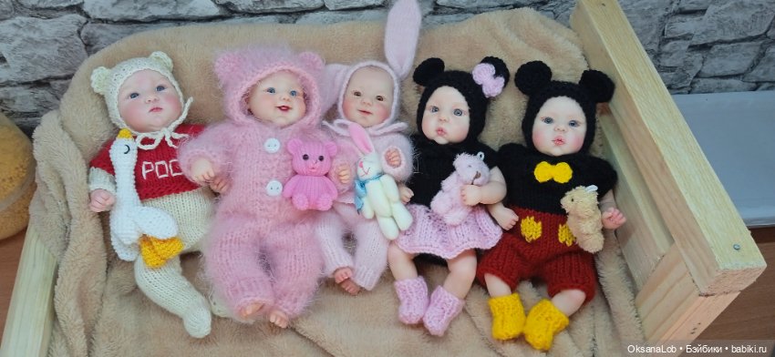 Повязушки для самых крошечных малышей