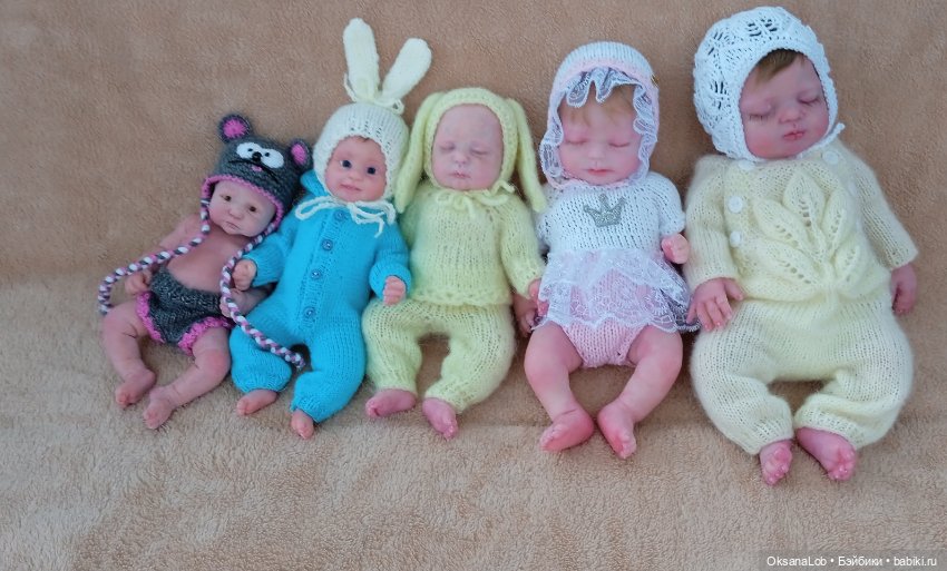 Повязушки для самых крошечных малышей