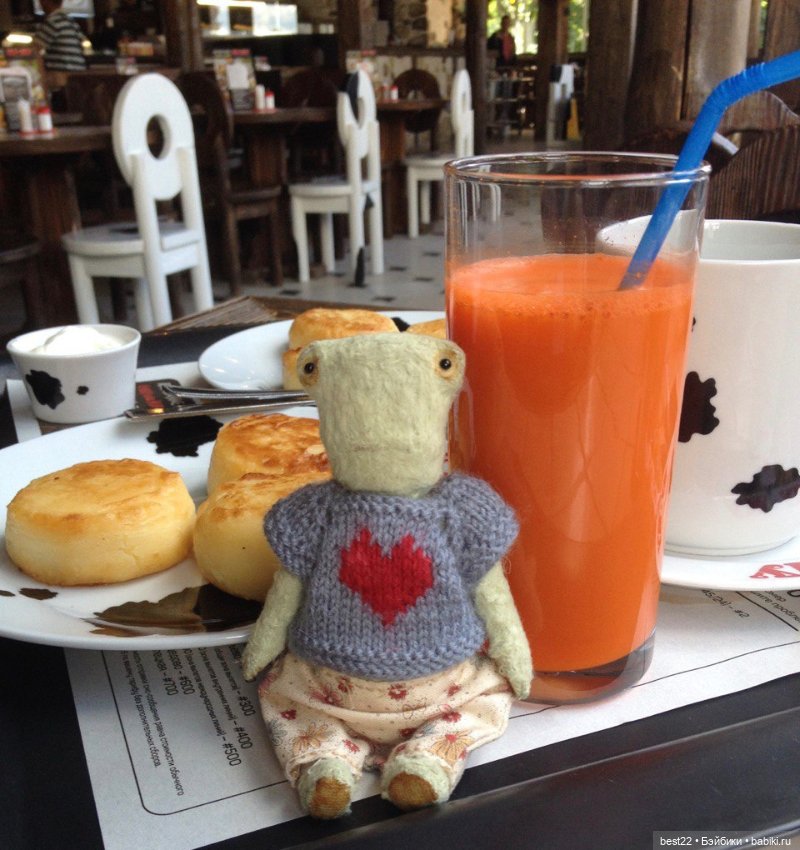 Лягушка Шурка — Авторские мишки Тедди и друзья: фото