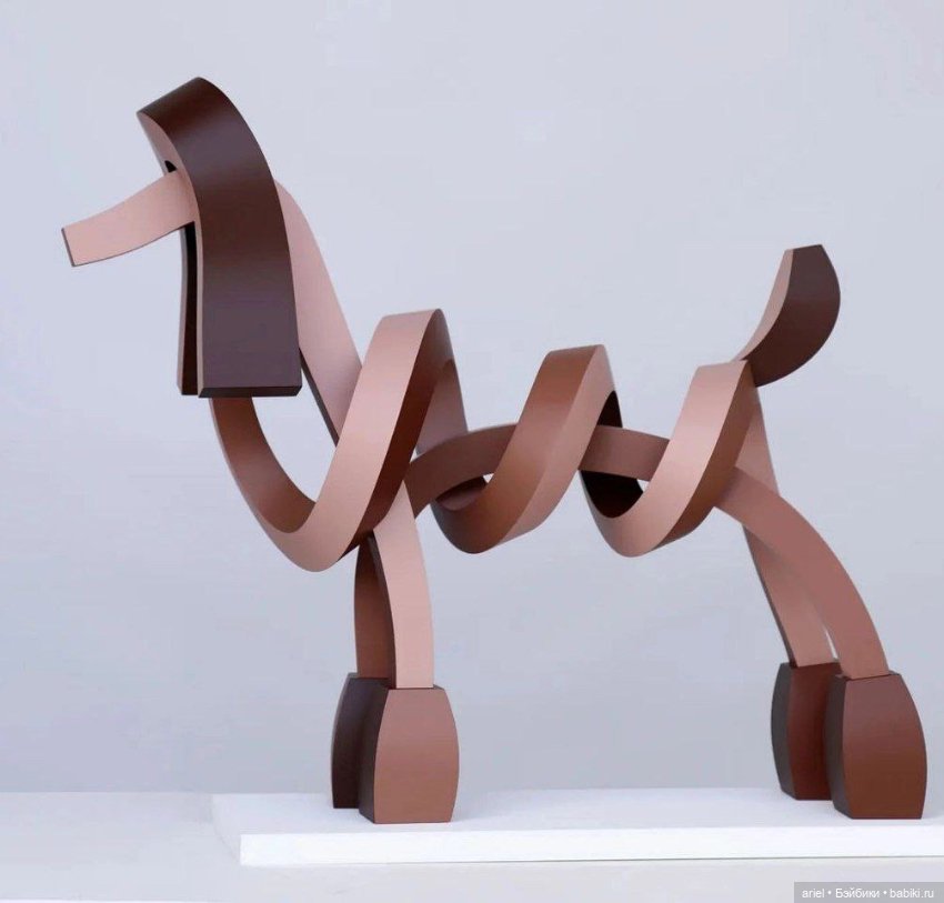 Корейский скульптор и художник Ли Сангсу (Lee Sangsoo) создает спиралевидных животных и людей (фото 2)