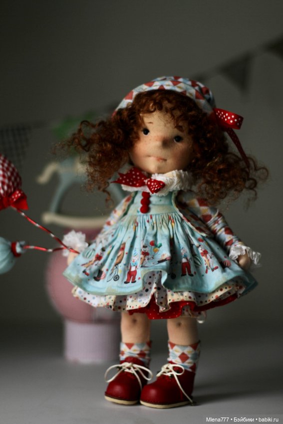 Авторская кукла Молли — Авторские текстильные куклы: Вальдорфские (фото 8)