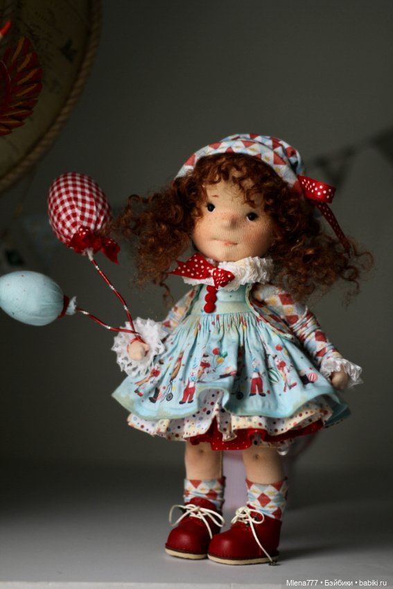 Авторская кукла Молли — Авторские текстильные куклы: Вальдорфские (фото 3)