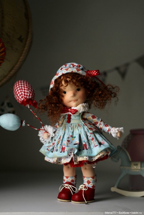 Авторская кукла Молли — Авторские текстильные куклы: Вальдорфские