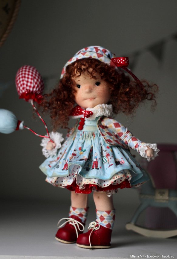 Авторская кукла Молли — Авторские текстильные куклы: Вальдорфские (фото 5)