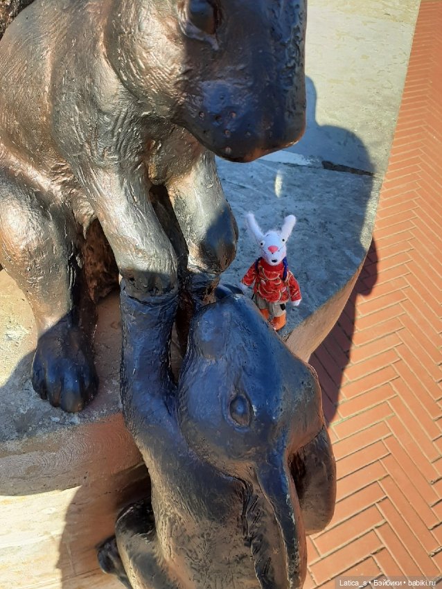 Авторские игрушки Ветерок и его друзья на заячьем острове (фото 5)