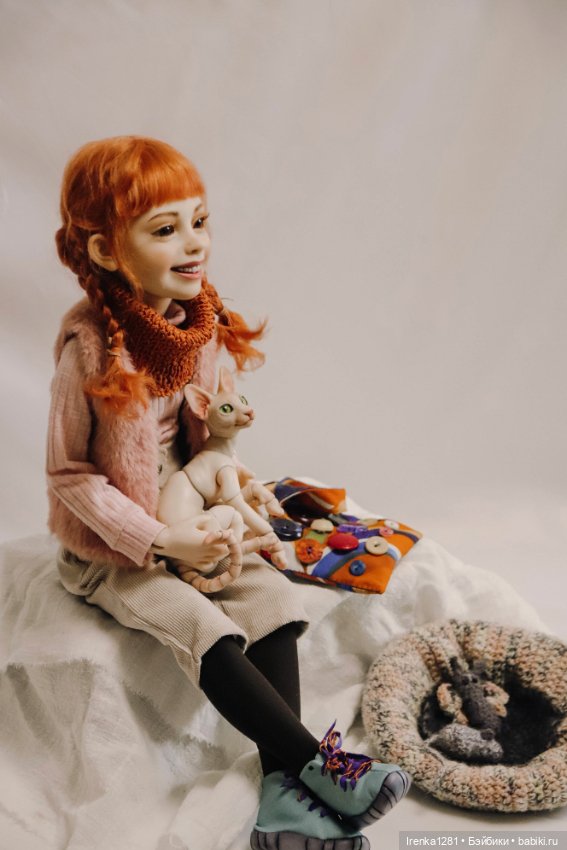 Авторская кукла Вера. Результат почти 1,5 года работы