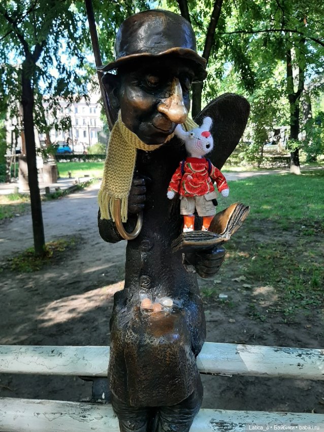 Авторские игрушки Ветерок и его друзья на заячьем острове