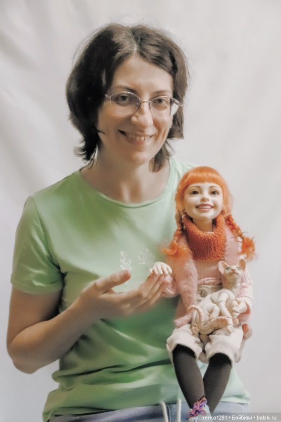 Авторская кукла Вера. Результат почти 1,5 года работы