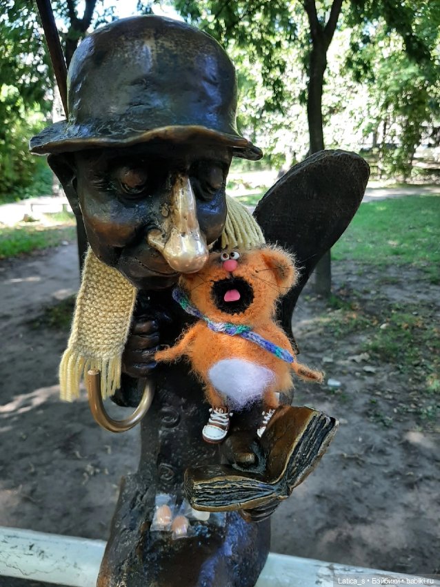 Авторские игрушки Ветерок и его друзья на заячьем острове