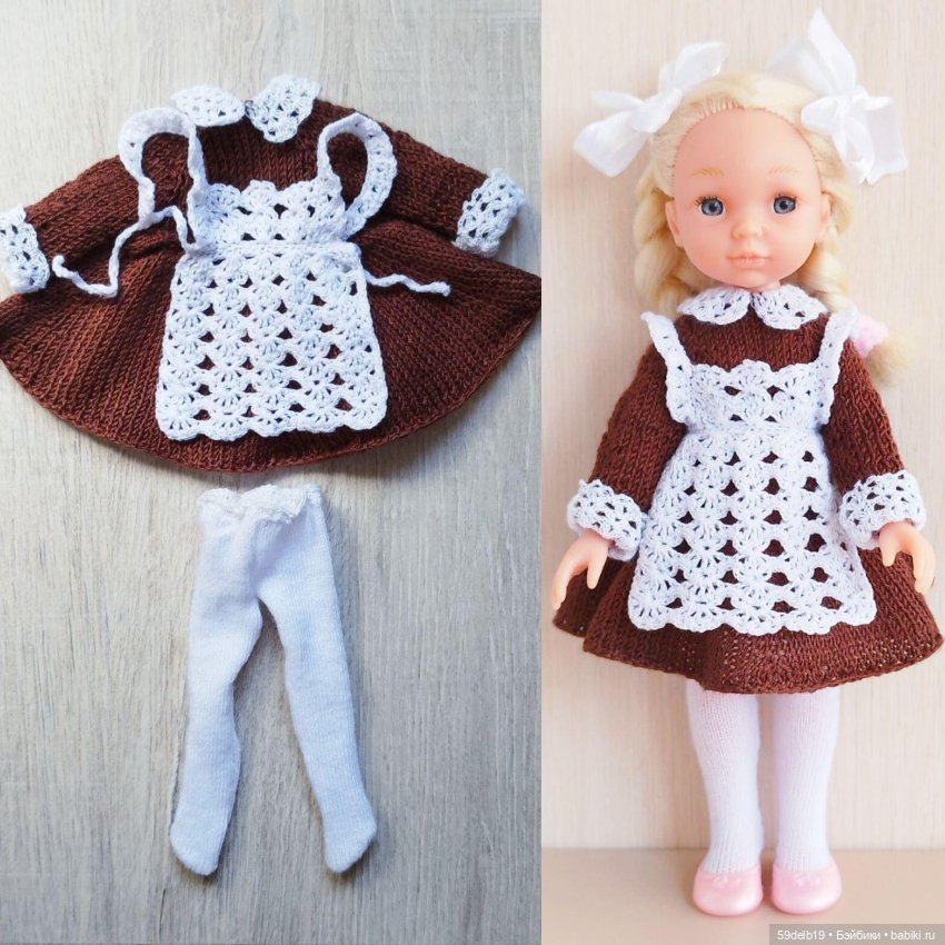 Скоро в школу я пойду — Одежда и обувь для кукол своими руками: фото (фото 8)