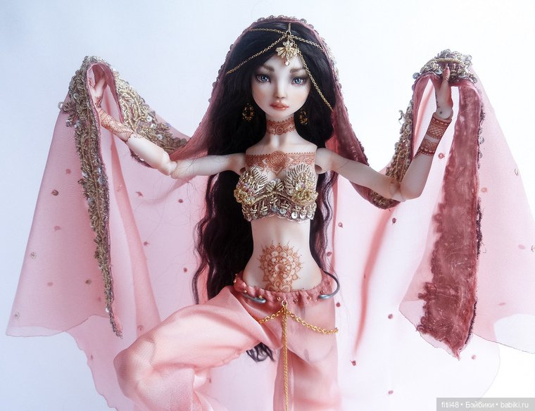 Соблазнительные красотки, авторские куклы Анны Добряковой