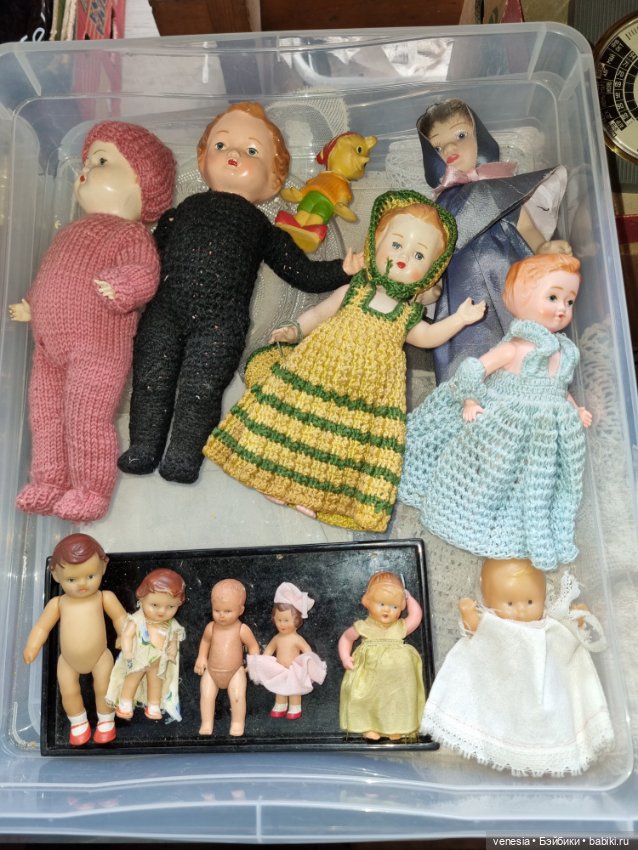 Куклы на Измайловской блошке