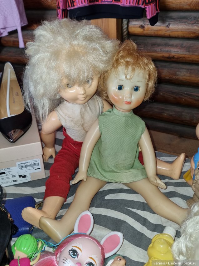 Куклы на Измайловской блошке