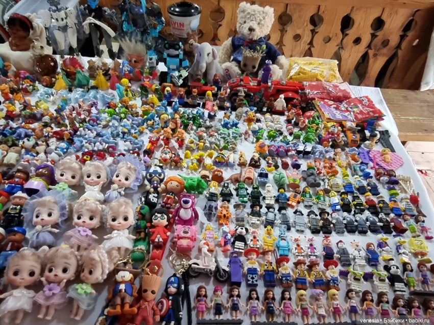 Куклы на Измайловской блошке