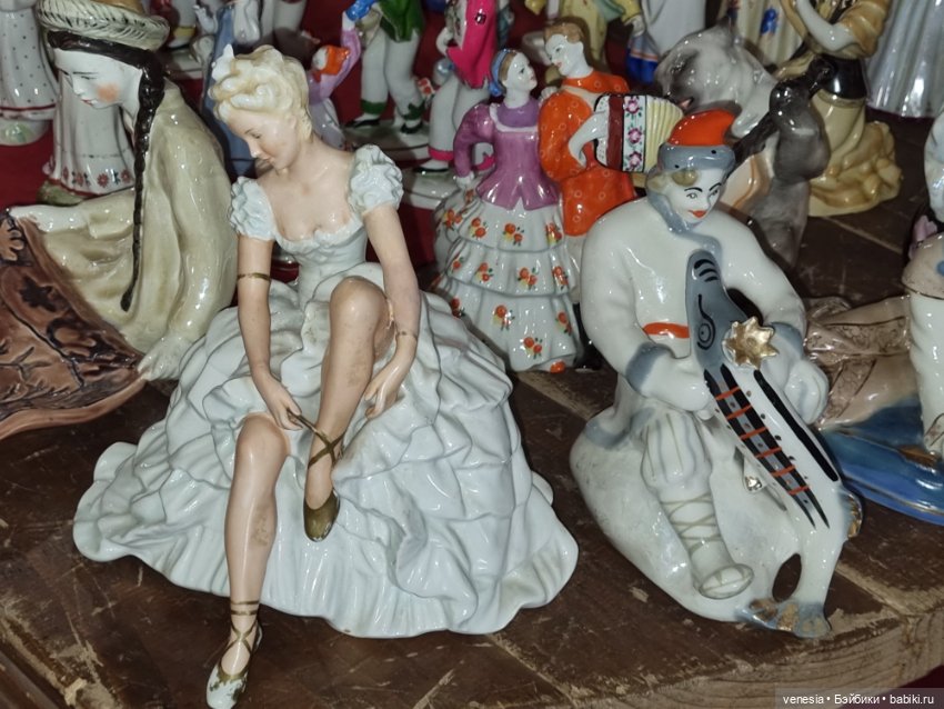 Куклы на Измайловской блошке