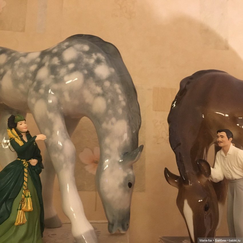 Скарлетт, Ретт и лошади — Интересные игрушки и фигурки (разное): редкие (фото 4)