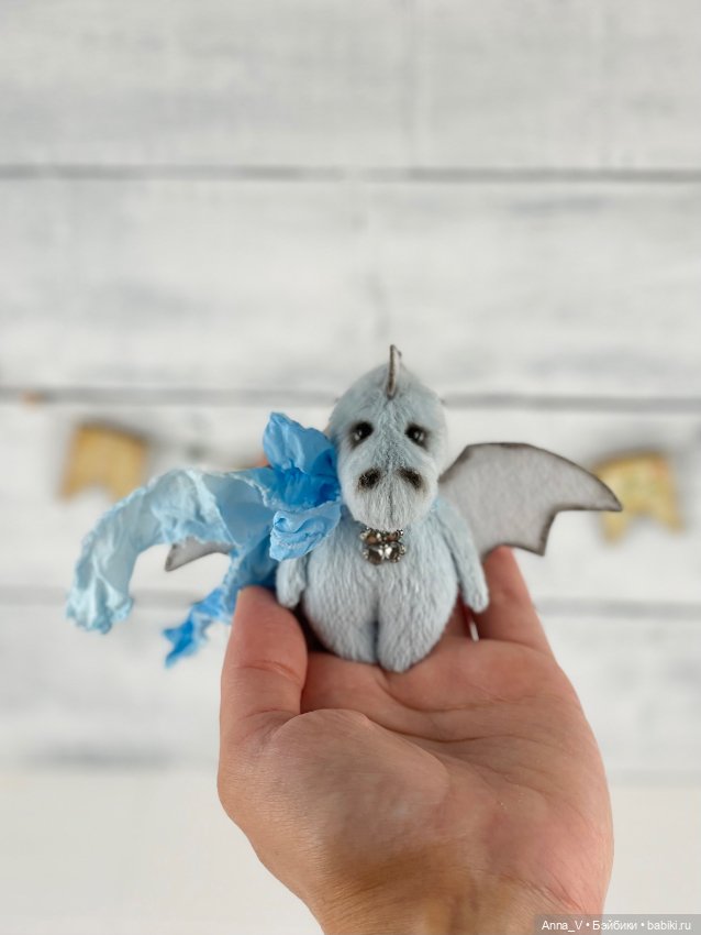Авторская игрушка Мини Дракоша (фото 3)