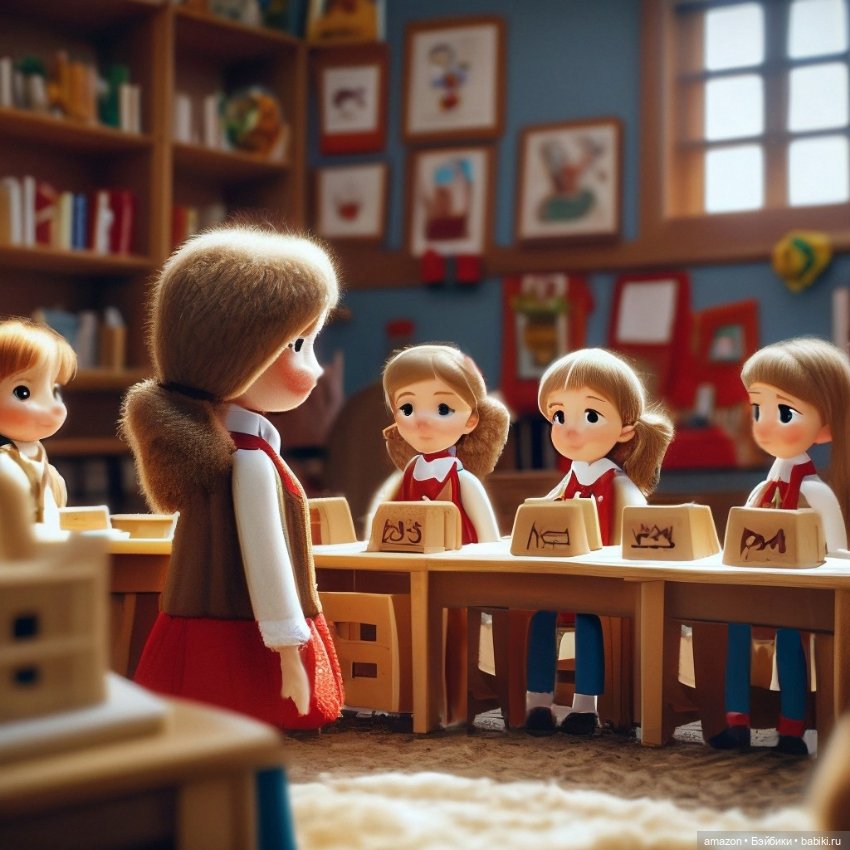 Школьный мир от нейросети