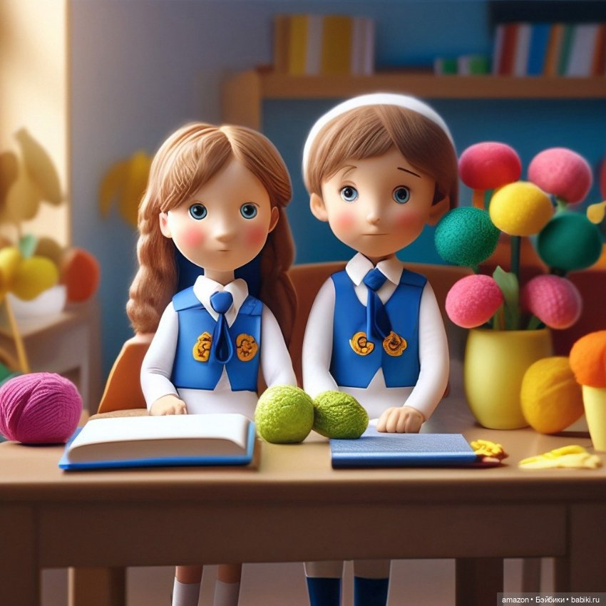 Школьный мир от нейросети