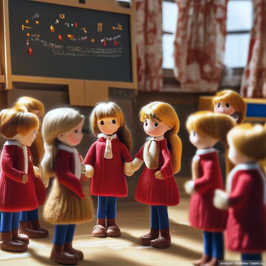 Школьный мир от нейросети