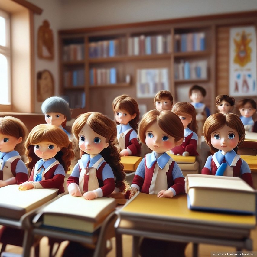 Школьный мир от нейросети