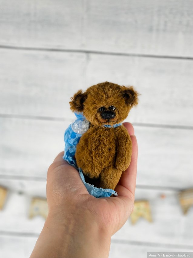Тедди мишка Боня — Авторские мишки Тедди и друзья: фото (фото 2)