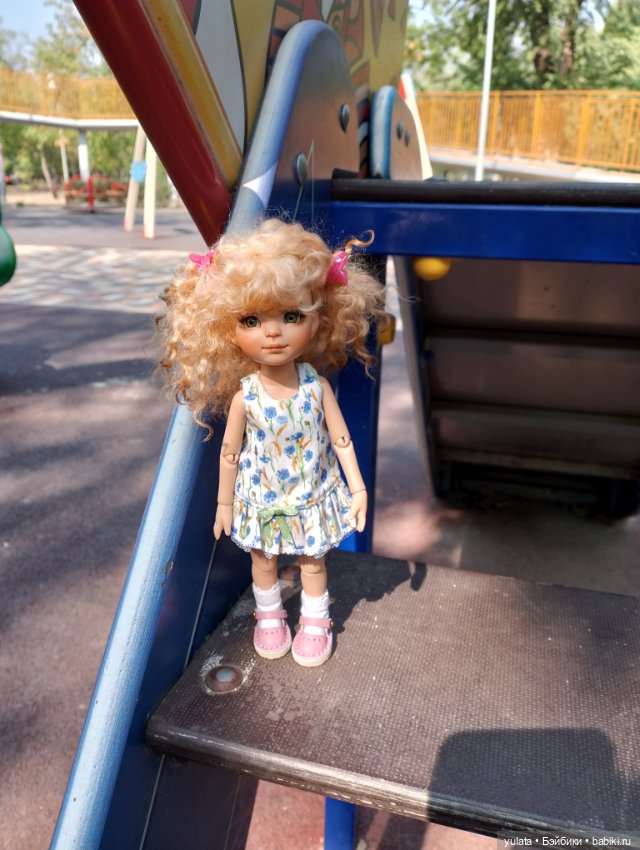 Прогулка с Лялькой — Домашние фото авторских кукол: личные коллекции