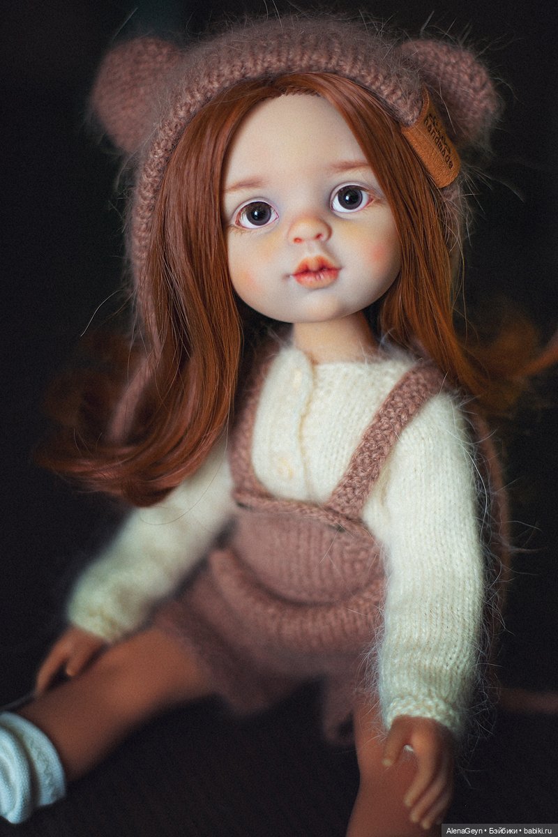 Милая малышка - мишка — ООАК Paola Reina (Паола Рейна) и испанских кукол: перерисовка (фото 4)