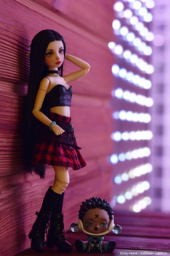 Огни большого города — ООАК и репейнт игровых кукол: Bratz (фото 3)