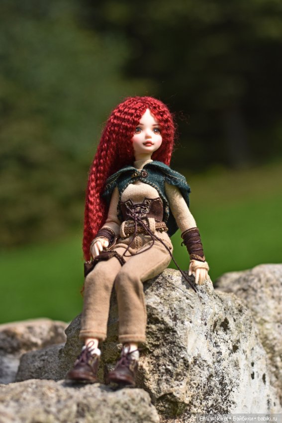 Девочка с кудрями винного цвета (фото 9)