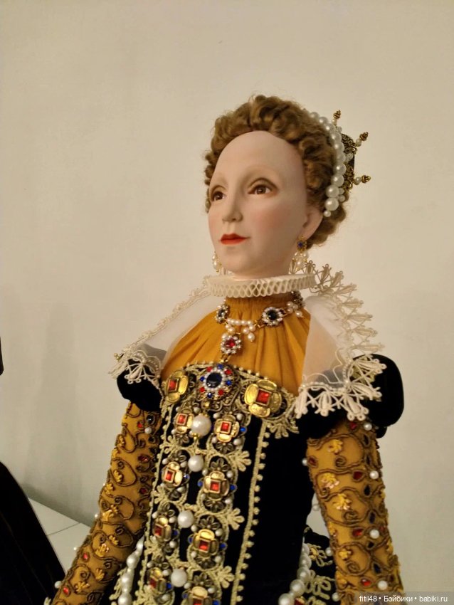 Куклы Анастасии Переверзевой. Проект Тюдоры (фото 5)