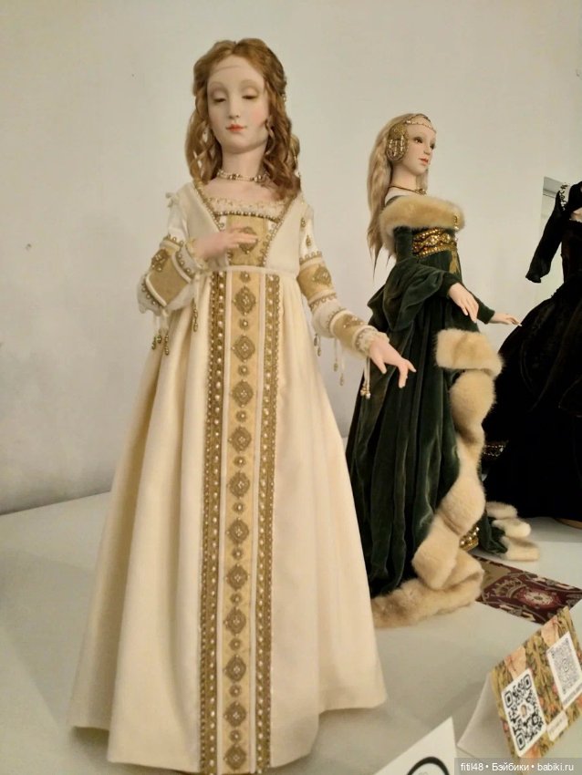 Куклы Анастасии Переверзевой. Проект Тюдоры (фото 8)