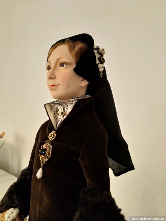 Куклы Анастасии Переверзевой. Проект Тюдоры (фото 6)