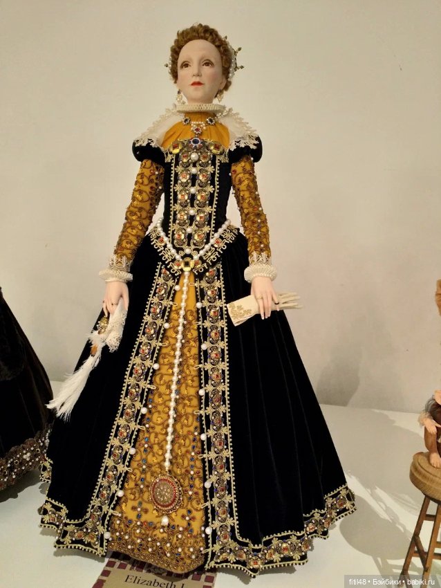 Куклы Анастасии Переверзевой. Проект Тюдоры (фото 2)