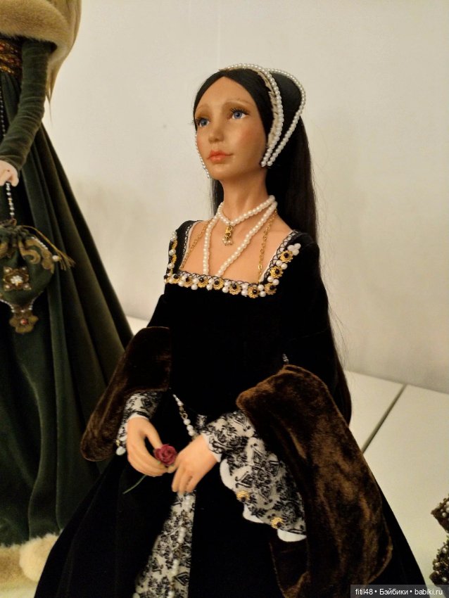 Куклы Анастасии Переверзевой. Проект Тюдоры