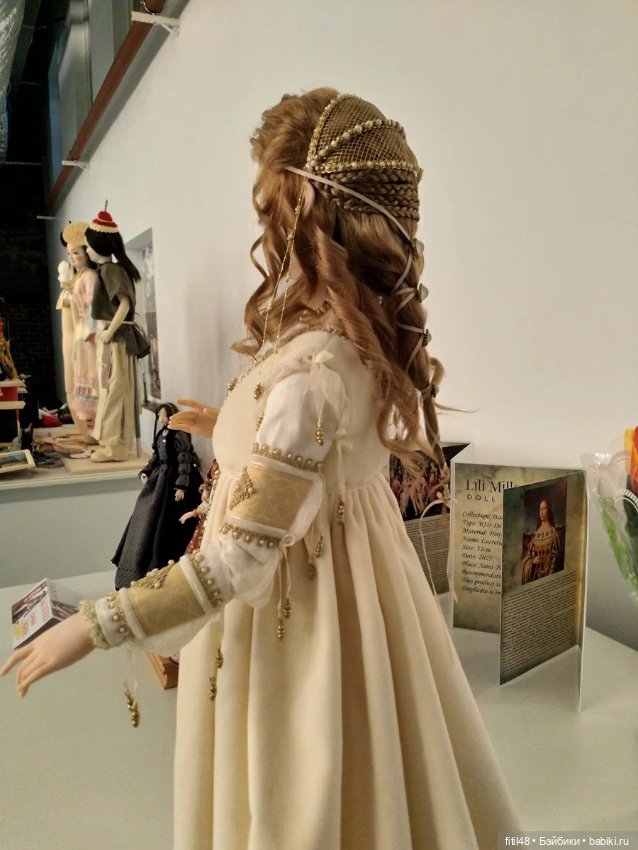Куклы Анастасии Переверзевой. Проект Тюдоры (фото 9)