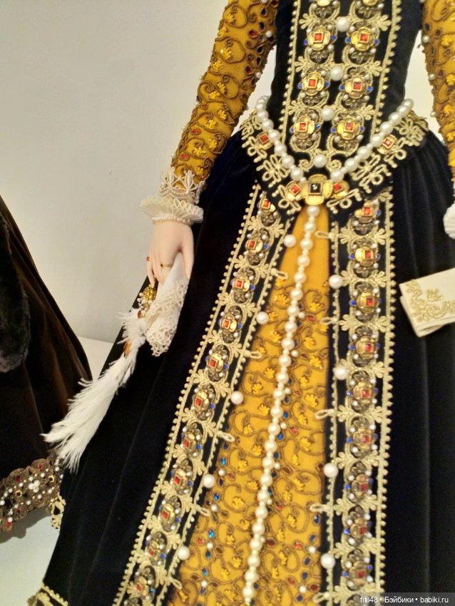 Куклы Анастасии Переверзевой. Проект Тюдоры (фото 4)